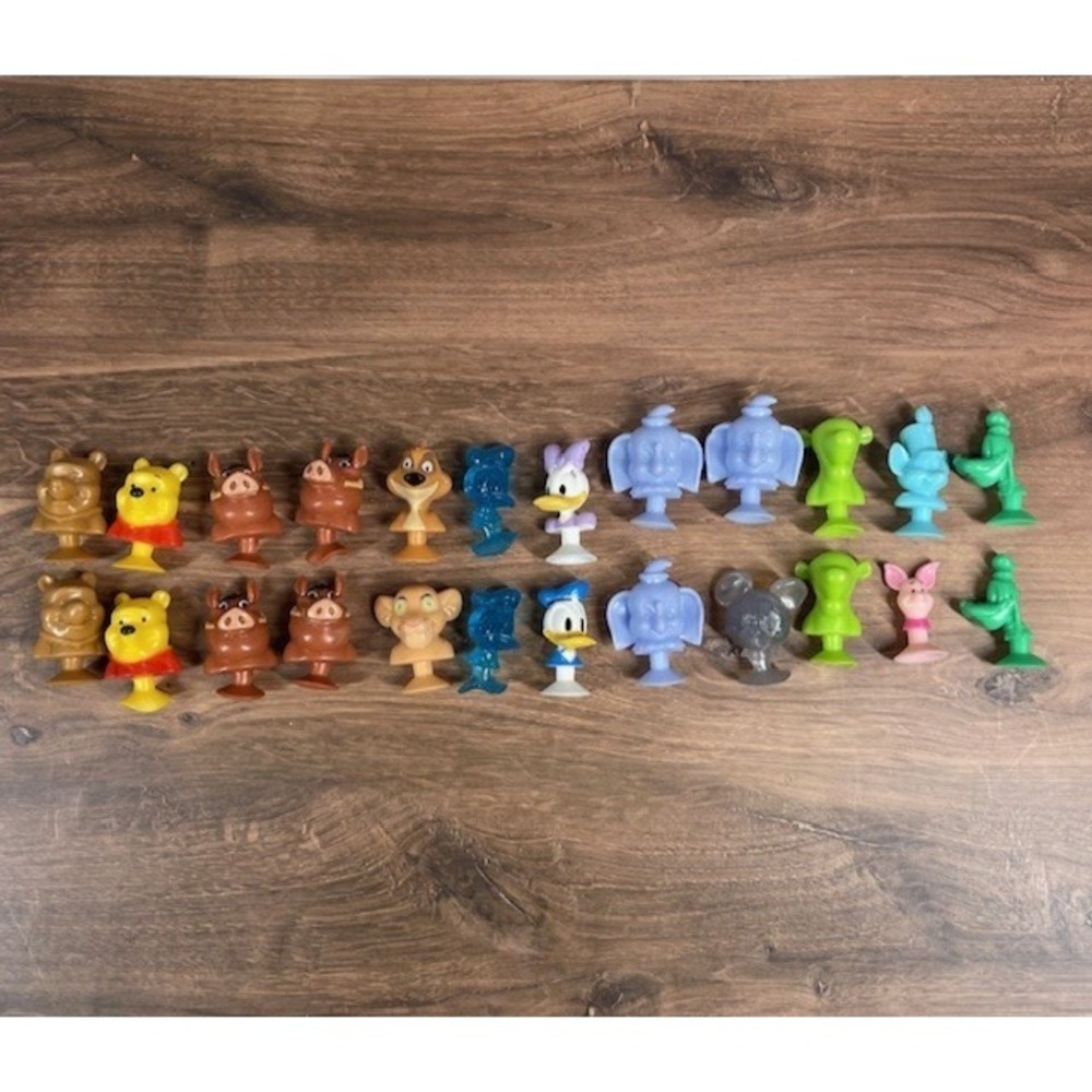 Disney Best Buddies Micro Popz Figures Set of 24 Loose No‎ Packaging